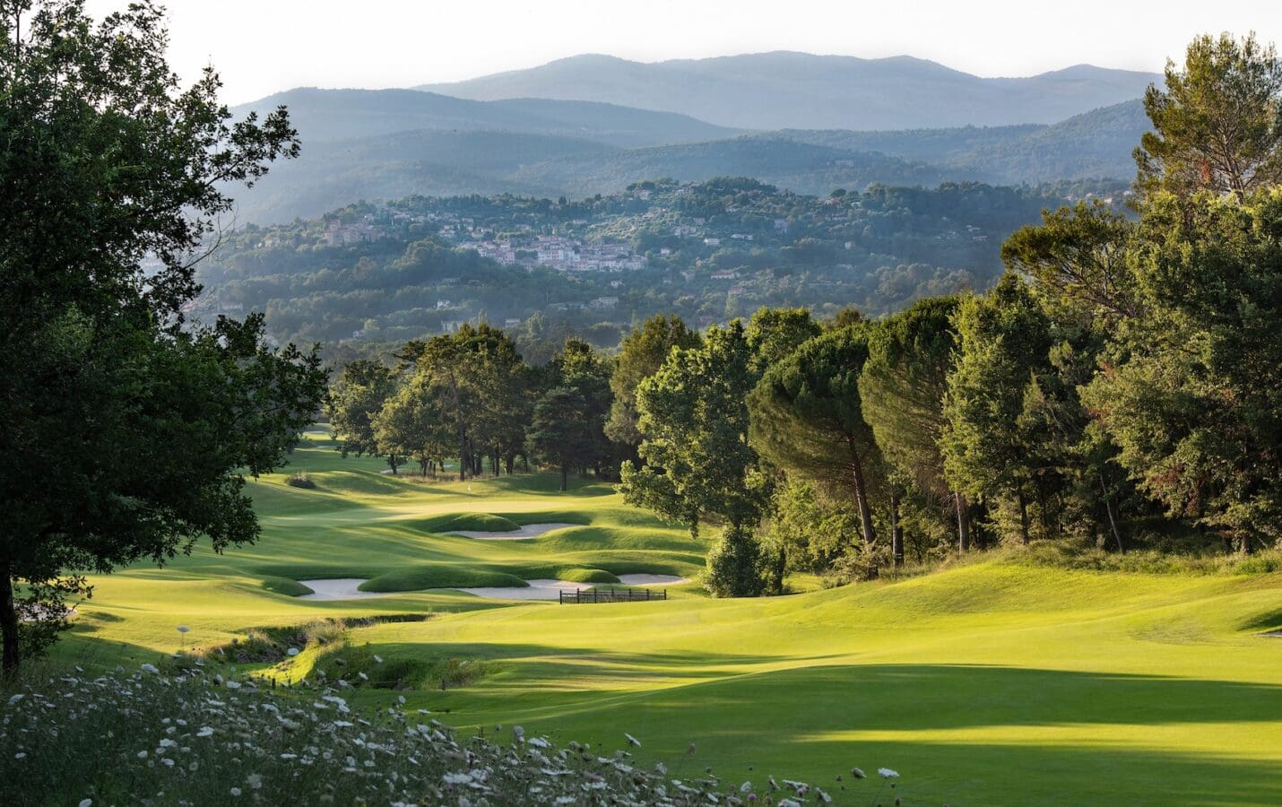 11th hole at Terre Blanche Hotel Spa Golf Resort